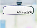 Car Mirror Decals